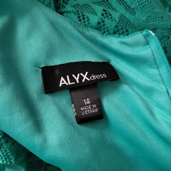 Alyx Sleeveless Lace Sundress Size 14 - Picture 6 of 8